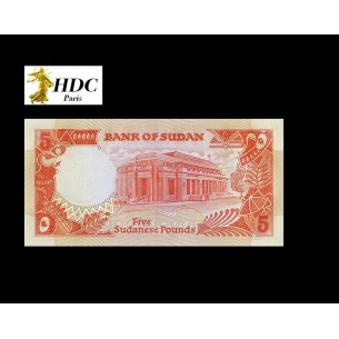 5 Pounds SOUDAN 1991 P.45 2