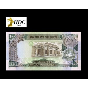 100 Pounds SOUDAN 1989 P.44b 2