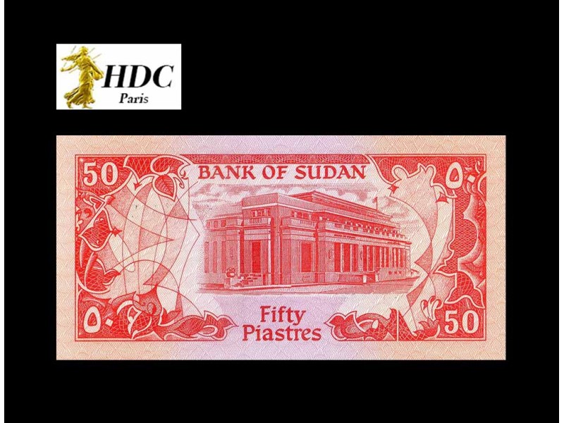 50 Piastres SOUDAN 1987 P.38