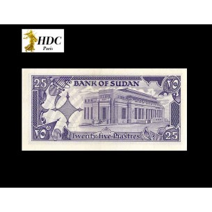 25 Piastres SOUDAN 1987 P.37 2