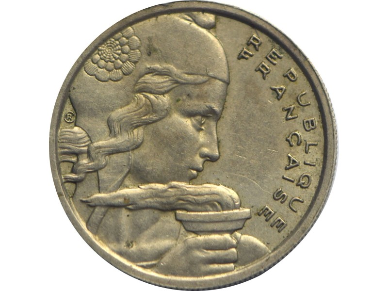 100 francs COCHET 1954  Beaumont-Le-Roger TTB