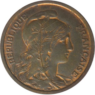 2 Centimes Daniel Dupuis 1919 Paris 2
