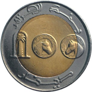 100 Dinars ALGÉRIE 2013 UNC 2