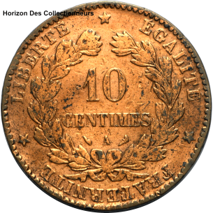 10 Centimes CERES 1897 Paris 2