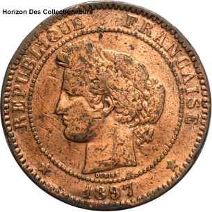 10 Centimes CERES 1897 Paris