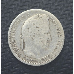 25 Centimes LOUIS PHILIPPE I 1845 Rouen TB