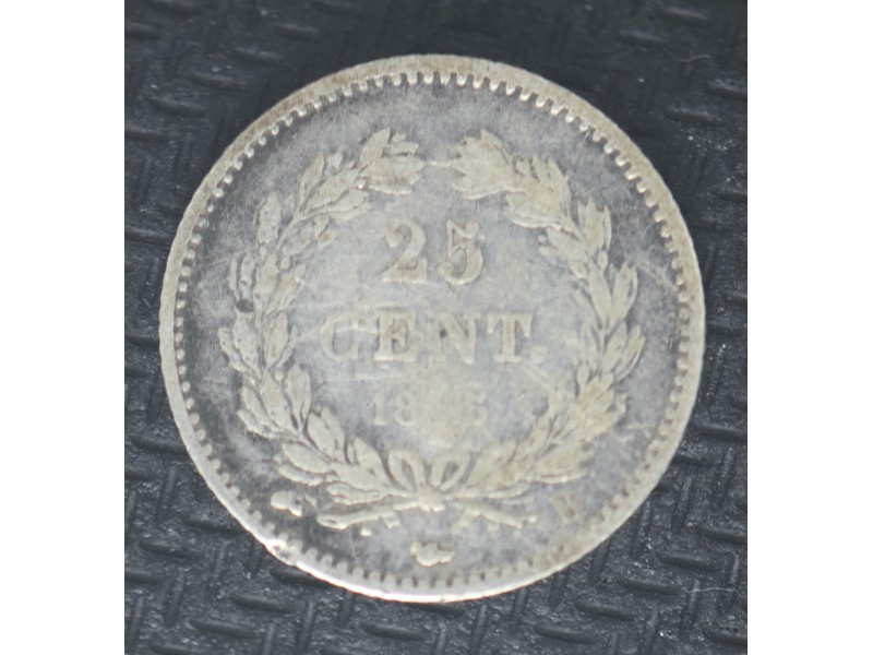 25 Centimes LOUIS PHILIPPE I 1845 Rouen TB
