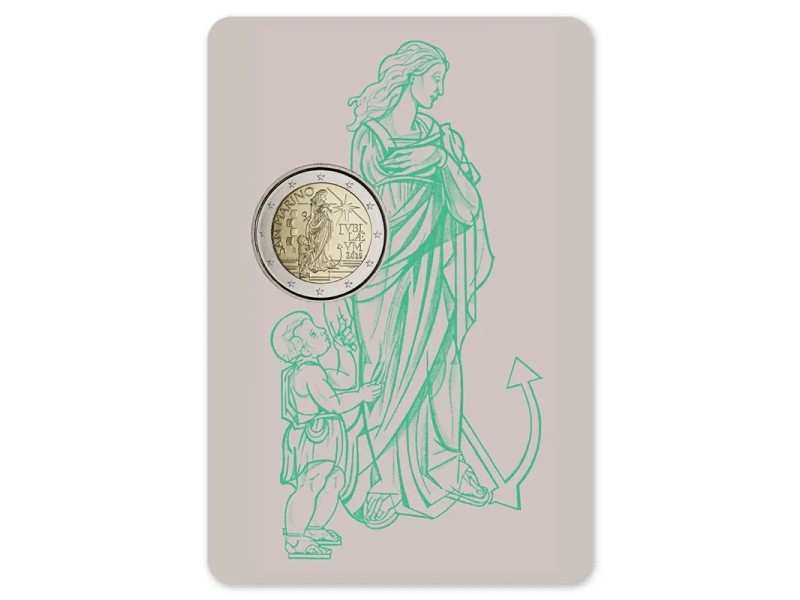 BU 2 Euros SAINT MARIN 2025, Année Sainte