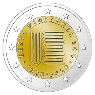 2 Euros ESTONIE 2025 Le Livre