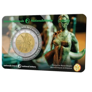 BU COINCARD 2 Euros BELGIQUE 2025, Loterie