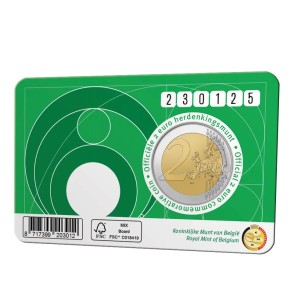 BU COINCARD 2 Euros BELGIQUE 2025, Loterie 2