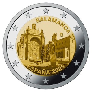 2 Euros ESPAGNE 2025, Salamanca