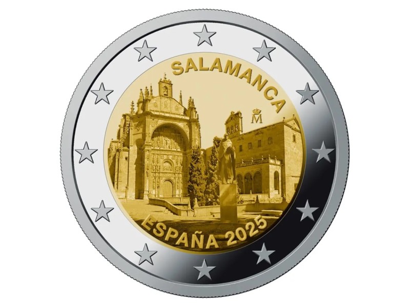 2 Euros ESPAGNE 2025 SALAMANCA
