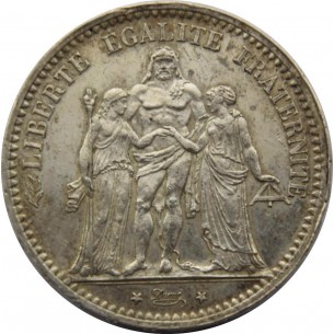 5 Francs Hercule 1873 A