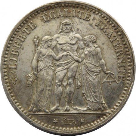 5 Francs Hercule 1873 A