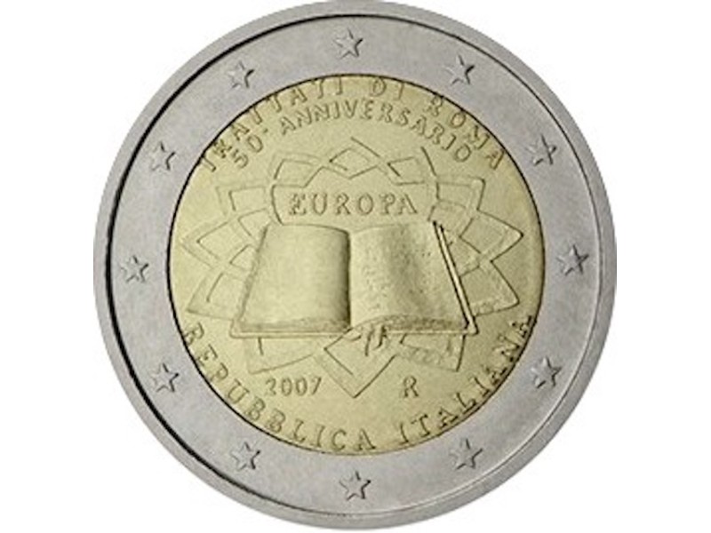 2 Euros ITALIE 2007- Traité de Rome