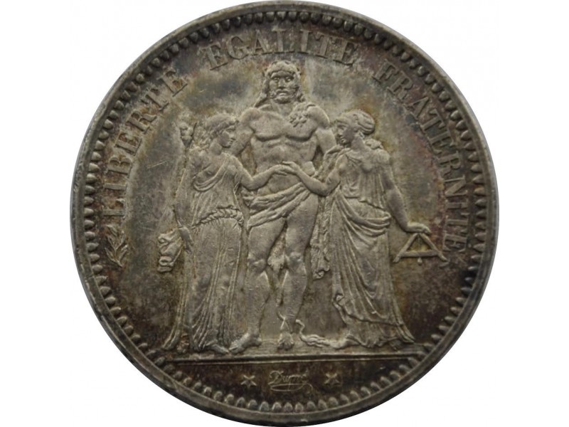 5 Francs Hercule 1873 A
