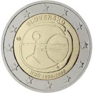 2 Euros SLOVAQUIE 2009, UEM