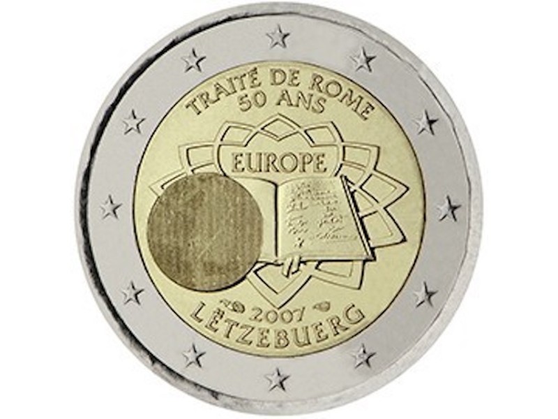2 Euros LUXEMBOURG 2007 Traité de Rome