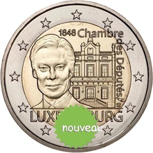 2 Euros LUXEMBOURG 2023, Chambre des députés