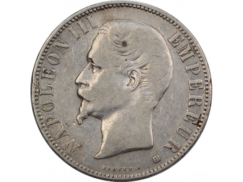 5 Francs NAPOLEON III 1856 BB