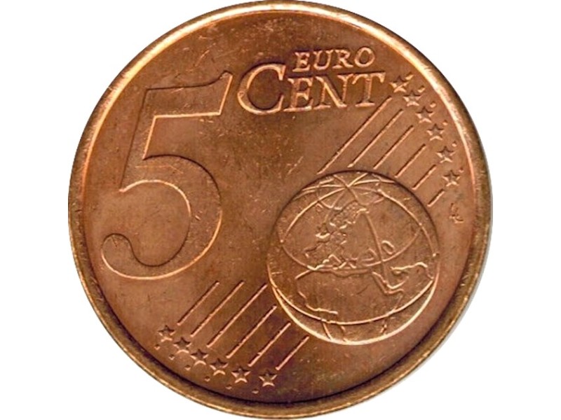 5 Centimes MONACO 2001, Armoiries