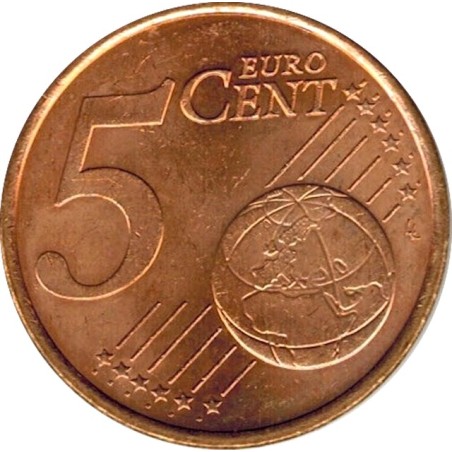 5 Centimes MONACO 2001, Armoiries