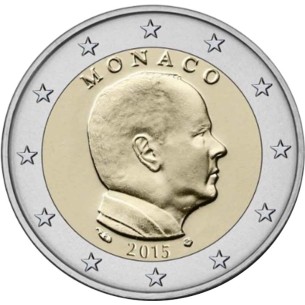 2 Euros Monaco 2015, Prince Albert