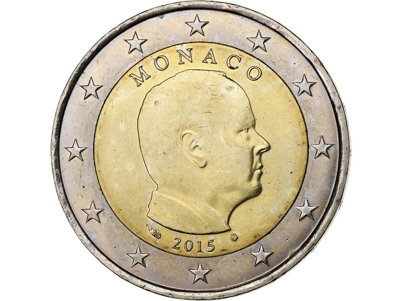 2 Euros Monaco 2015, Prince Albert