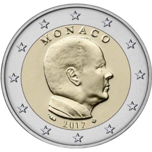 2 Euros Monaco 2017, Prince Albert