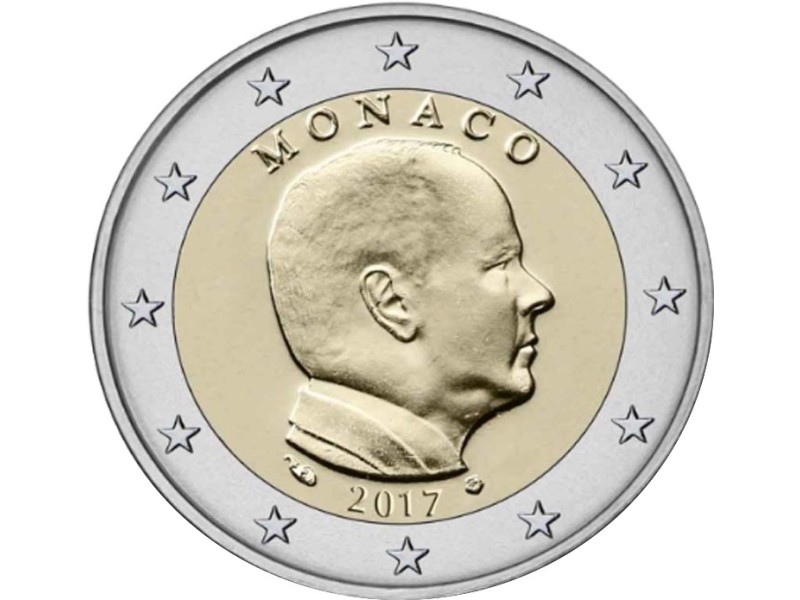 2 Euros Monaco 2017, Prince Albert