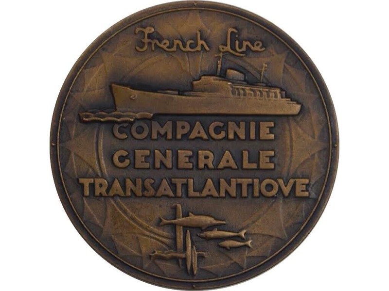 MÉDAILLE " LE FLANDRE" Compagnie General...