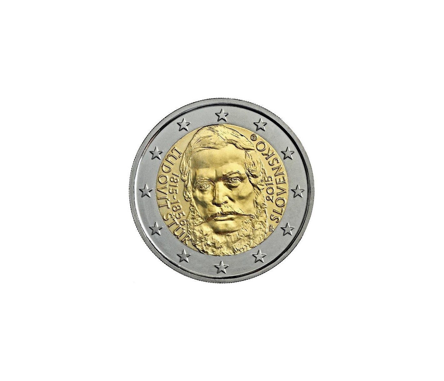 Pièce De 2 Euros Slovensko 2015 Valeur