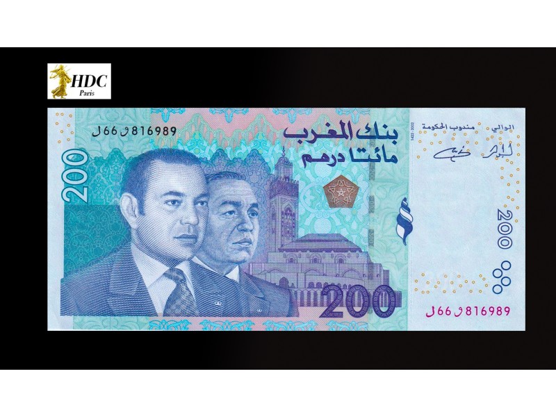 200 Dirhams MAROC 2002 P.71
