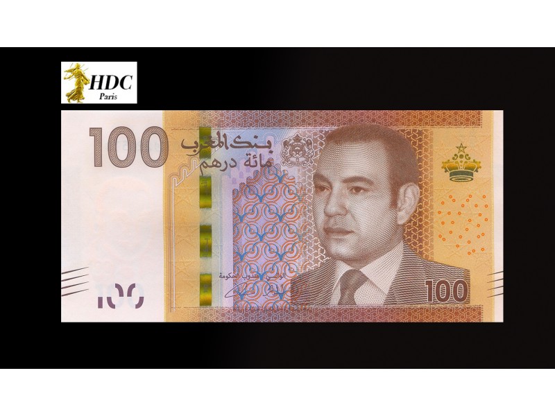 100 Dirhams MAROC 2012 P.76
