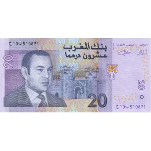 20 Dirhams MAROC 2005 P.68