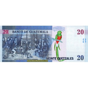 20 Quetzal GUATEMALA 2000 P.127a 2