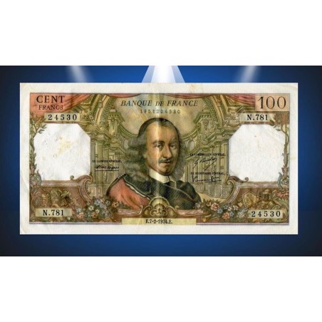100 Francs CORNEILLE 1974 F.65.45