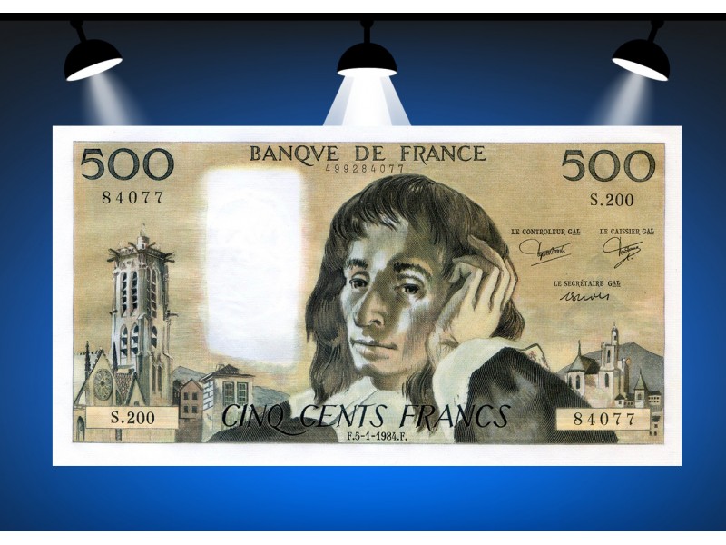 500 Francs PASCAL 1984 F.71.30