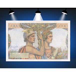 5000 Francs TERRE ET MER 1952 2