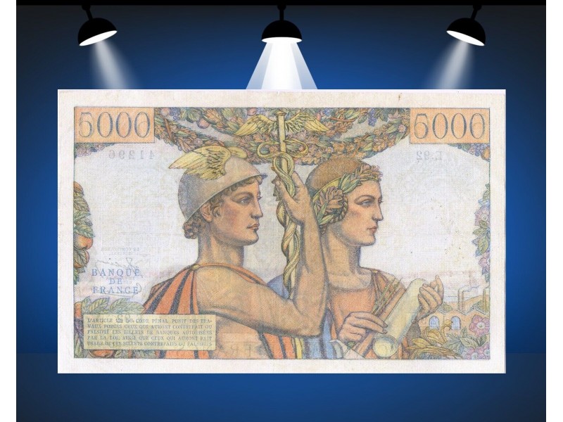 5000 Francs TERRE ET MER 1952 F.48.06
