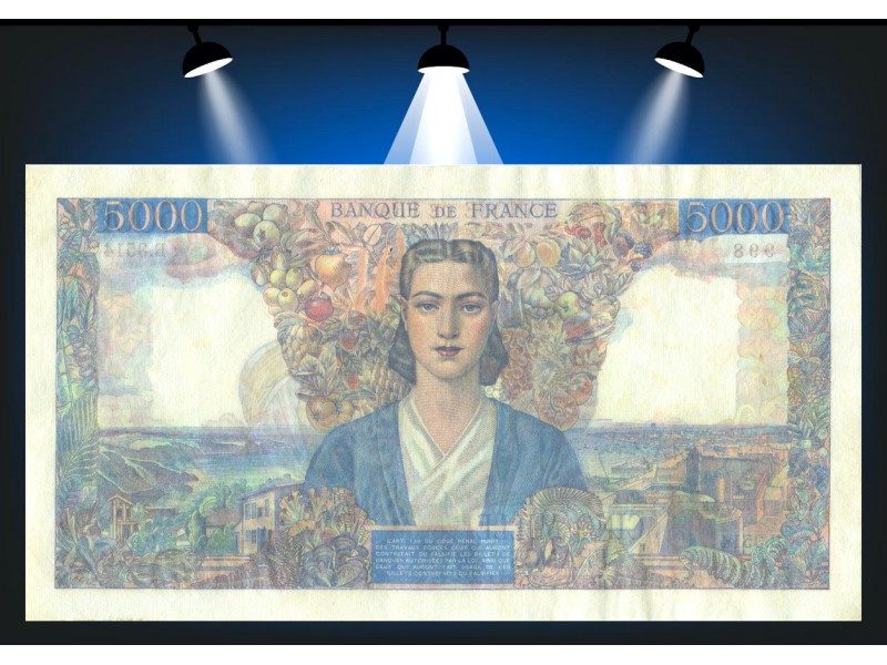 5000 Francs EMPIRE FRANÇAIS 1947 F.47.60