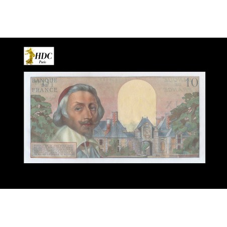 10 Nouveaux Francs RICHELIEU 1960