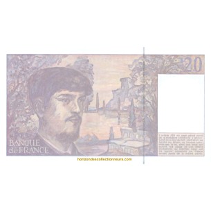 20 Francs DEBUSSY 1990 2