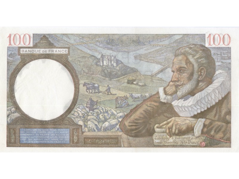 100 Francs SULLY 1939
