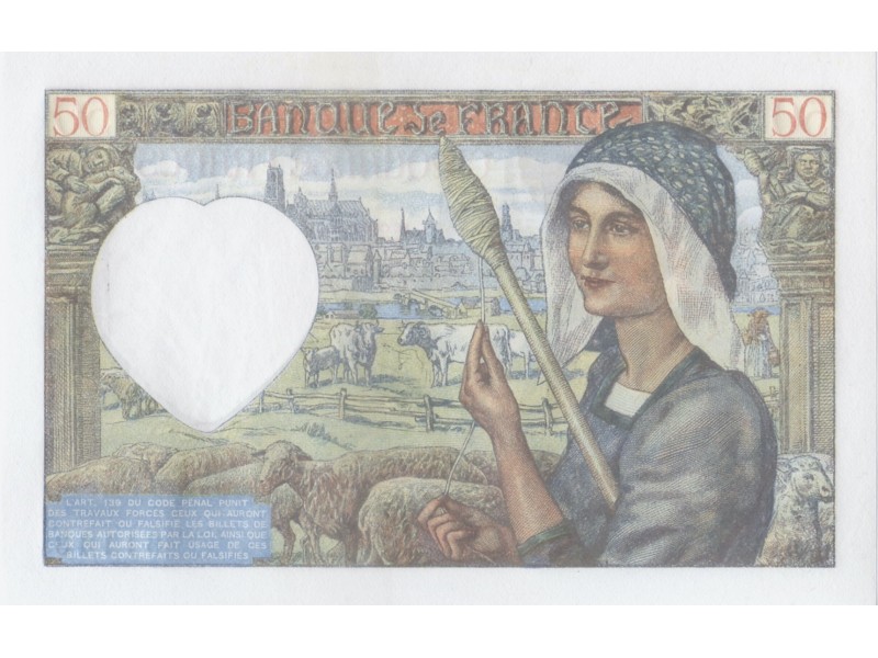 50 Francs JACQUES COEUR 1942 F.19.18