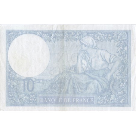 10 Francs MINERVE 1941