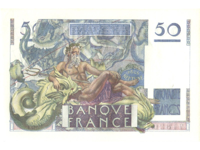 50 Francs LE VERRIER 1947 F.20.8