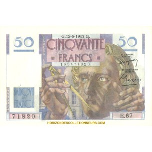 50 Francs LE VERRIER 1947 F.20.8