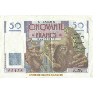 50 Francs LE VERRIER 1949 F.20.12